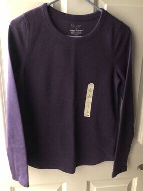 Sonoma Brand Long Sleeve Thermal Knit Top - Women Small - NWT